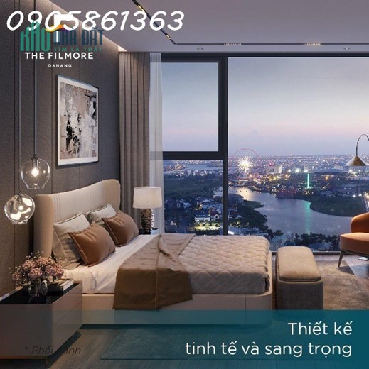 Bán căn hộ cao cấp view cầu Rồng mặt tiền sông Hàn- Cầu Rồng, quận Hải Châu, The Filmore