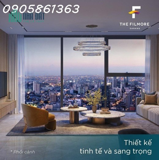 Bán căn hộ cao cấp view cầu Rồng mặt tiền sông Hàn- Cầu Rồng, quận Hải Châu, The Filmore