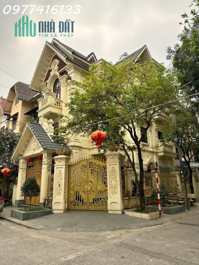 Biệt thự đẳng cấp Nguyễn Cơ Thạch, Nam Từ Liêm, lô góc, mặt tiền siêu to, ô tô, an sinh cực chất