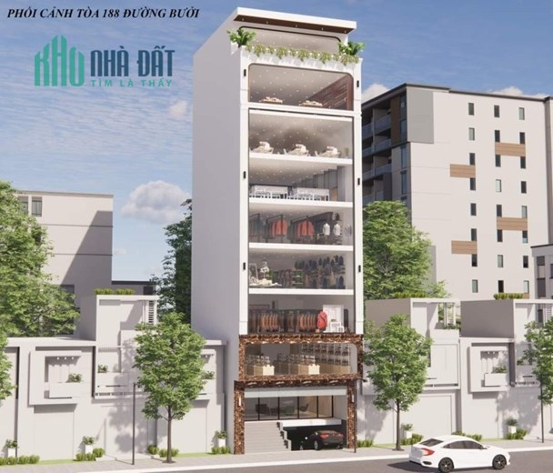 Bán Tòa nhà Đường Bưởi, Ba Đình. 80m2x10; giá 40 tỷ. Phương