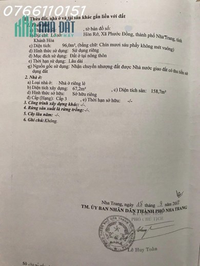 BÁN NHÀ ĐƯỜNG BẠCH THÁI BƯỞI, TĐC HÒN RỚ có ( 8 phòng trọ kinh doanh) CHỈ 2,8 tỷ