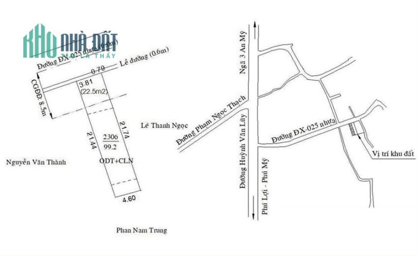Đất Phú Mỹ_Thủ Dầu Một, cách đường Huỳnh Văn Lũy chỉ 150 mét