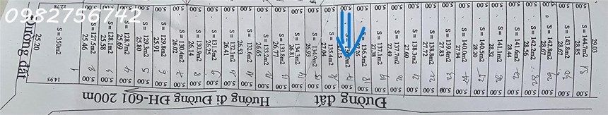 Bán đất Bến Cát_ khu phố 2 Tân Định_ đường nhựa thông rộng 6 mét
