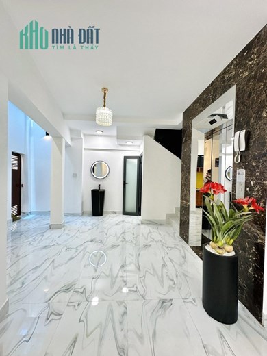 BÁN NHÀ MẶT TIỀN 60M2 NGANG 5.5 M 6 TẦNG THANG MÁY KINH DOANH ĐỈNH PHAN XÍCH LONG  12.5 TỶ.