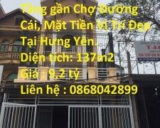 Chính Chủ Cần Bán Nhà 3 Tầng gần Chợ Đường Cái, Mặt Tiền Vị Trí Đẹp Tại Hưng Yên.