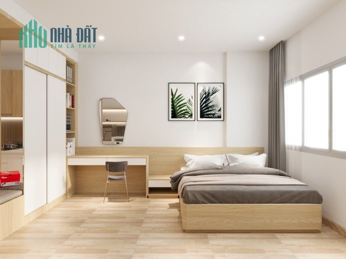 Cho thuê CHDV dạng Studio cao cấp - 54.2 Ký Con  Nguyễn Thái Bình Quận 1