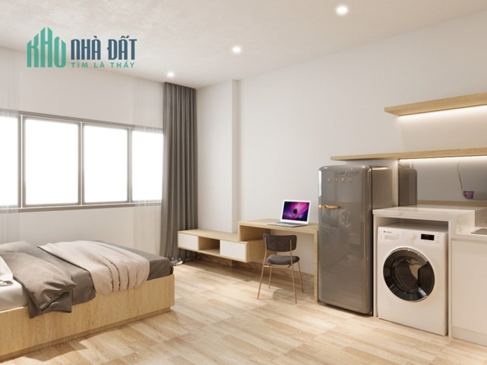 Cho thuê CHDV dạng Studio cao cấp - 54.2 Ký Con  Nguyễn Thái Bình Quận 1