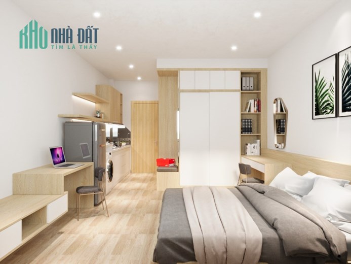 Cho thuê CHDV dạng Studio cao cấp - 54.2 Ký Con  Nguyễn Thái Bình Quận 1