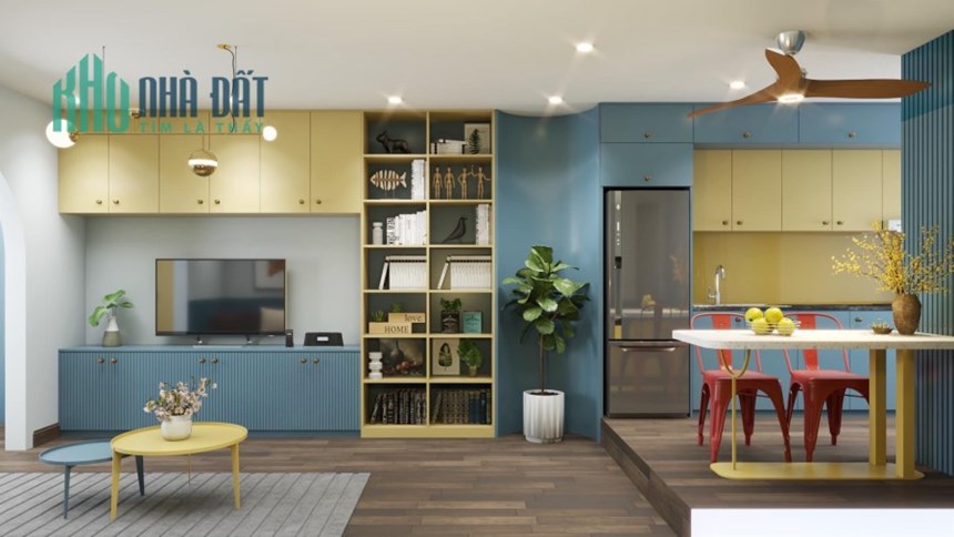 BÁN GẤP TẬP THỂ THỊNH HÀO, ĐỐNG ĐA 65M* TẦNG 2, TẶNG NỘI THẤT, SỔ ĐỎ CHÍNH CHỦ.