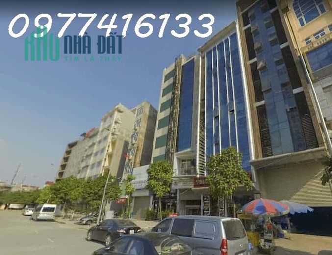 Siêu phẩm toà Building 8 tầng mặt phố Dương Đình Nghệ, Cầu Giấy, có hầm, thang máy, vỉa hè