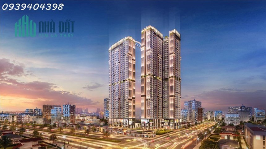Bán căn hộ 2PN + 2WC tầng 40 hướng ĐN dự án Happy One Central, nhận ưu đãi đến 340tr, chiết khấu
