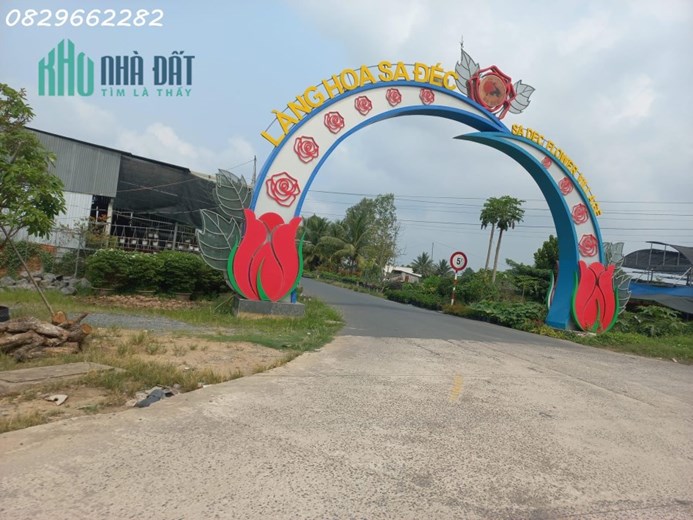 Bán gấp 152m2 đất mặt tiền đường thiên hộ dương Sa Đéc đồng tháp