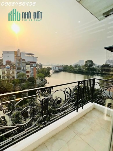 Bán Nhà Mặt Hồ Tây 6 Tầng Thang Máy, Lô Góc, Vỉa Hè Rộng Chỉ 23 Tỷ