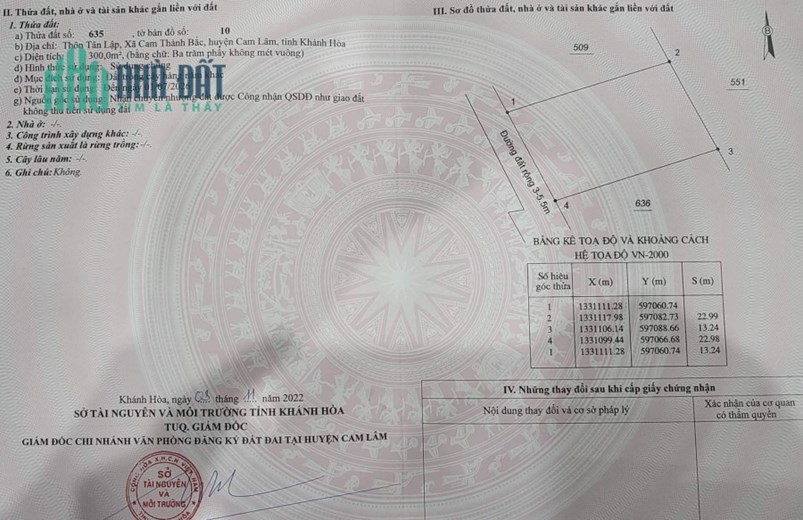 Bán Lô Đất Đẹp Trí Đắc Địa