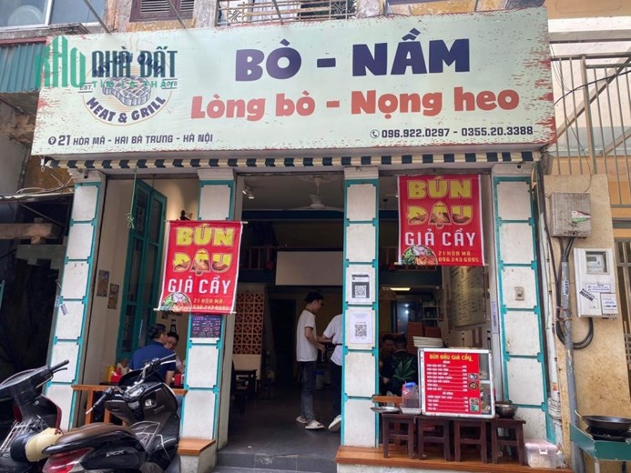 CẦN CHO THUÊ CỬA HÀNG BÁN ĐỒ ĂN SÁNG KHU VỰC HAI BÀ TRƯNG