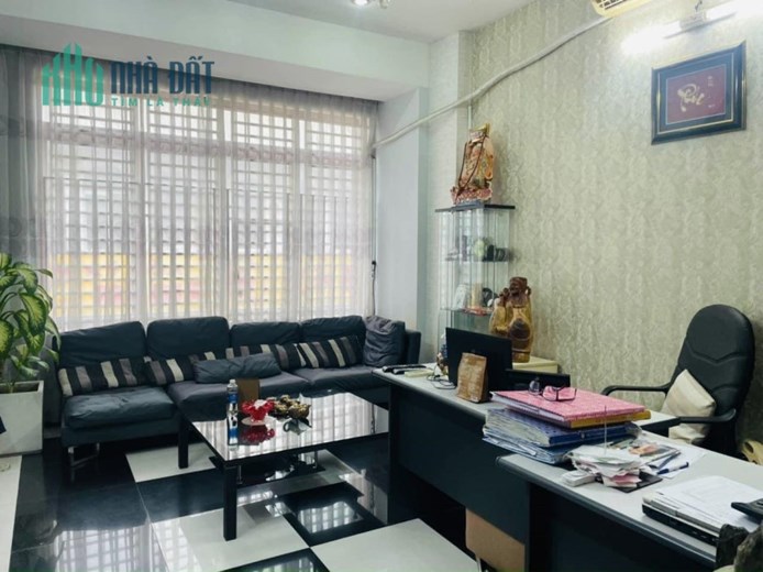 Bán nhà mặt tiền Ký Hoà Quận 5 đường 12m có vỉa hè xây 4 tầng Giá 15 tỷ TL