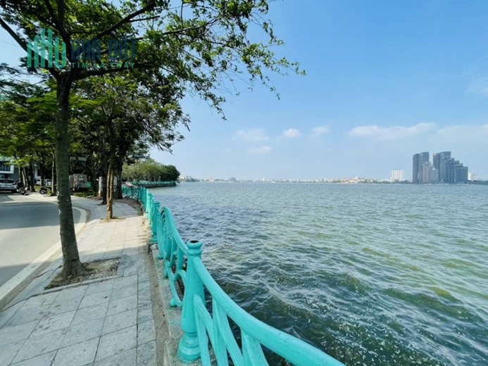 Bán đất mặt phố Vệ Hồ, view Tây Hồ, 140m, mặt tiền 5.5m, giá 40 tỷ