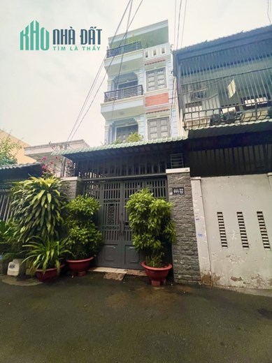 Bán Nhà Phường Phú Thọ Hòa, Tân Phú, 4 Tầng, Kiên Cố, Gần Chợ Nguyễn Sơn. Chỉ 4.5 Tỷ