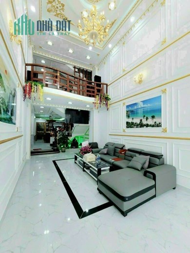 GÒ VẤP, BÁN NHÀ LÊ VĂN THỌ, CV LÀNG HOA, FULL NỘI THẤT, DT 80m2, CHỈ 9.5 TỶ