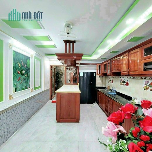 GÒ VẤP, BÁN NHÀ LÊ VĂN THỌ, CV LÀNG HOA, FULL NỘI THẤT, DT 80m2, CHỈ 9.5 TỶ