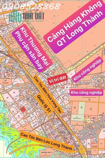 Đất Long Phước gần sân bay giá chỉ 3 tỷ x/sào, tổng 4800m2. LH 0908528868