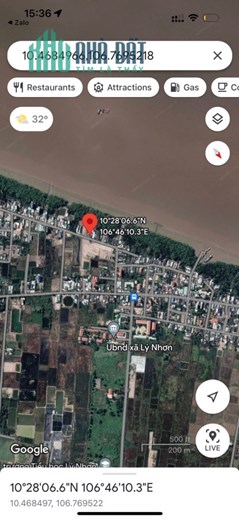 Bán lô đất mặt tiền đường nhựa 10m xã Lý Nhơn, Cần Giờ 3.5tỷ