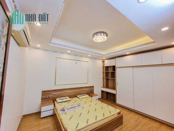 Bán tòa nhà Bồ Đề, Long Biên, ô tô tránh, 160m2x 7 tầng thang máy, mặt tiền: 12m, 23 tỷ
