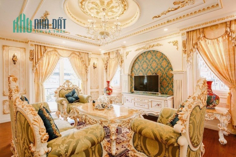 Bán 2 căn biệt thự sang trọng mặt tiền Dã Tượng, Đà Lạt - 1058m2, 140 tỷ - Nội thất VIP