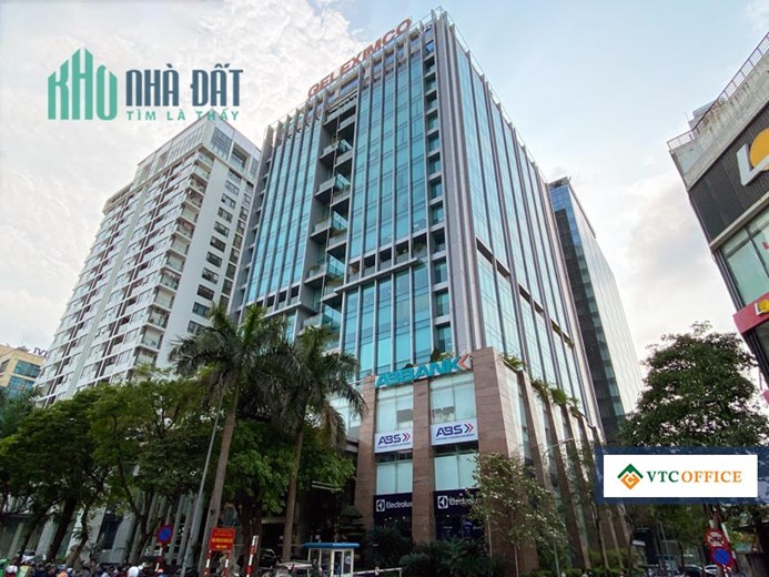 Cho thuê văn phòng chuyên nghiệp tòa Geleximco, Hoàng Cầu, q.Đống Đa, DT 100m2 đến 1500m2
