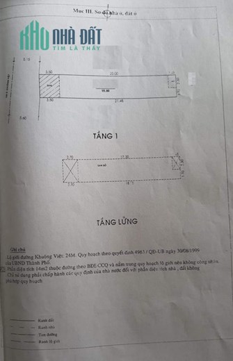 Bán nhà mặt tiền Khuông việt ngay Hoà Bình - Quận 11, 4x25m, 2 Tầng, sổ vuông, 11.9 tỷ (TL)