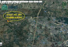 Bán gấp nhà xã Dân Lý, huyện Triệu Sơn, tỉnh Thanh Hóa, 472m2, MT 18m, hướng Đông Nam, mTG