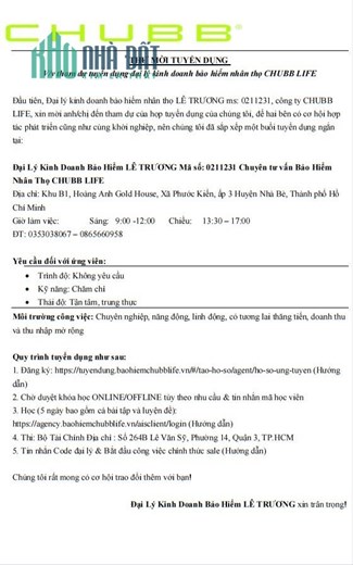 4 Tiêu chí nên mua bảo hiểm nhân thọ CHUBB Life: