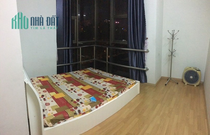 cho thuê CHCC Khánh Hội 3, 76m2, 2PN, 2 tollet đầy đủ nội thất, bancon