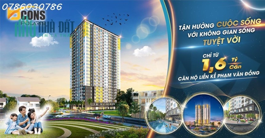 Bán căn hộ Lê Trọng Tấn, Phạm Văn Đồng (2PN + 2VS)