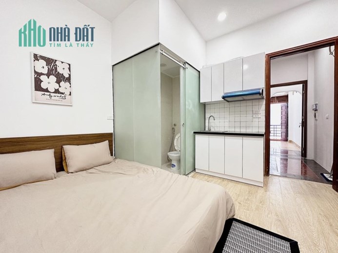 BÁN CCMN PHỐ HOA BẰNG CẦU GIẤY MỚI ĐẸP 44M2 X 6T 11 PHÒNG KHÉP KÍN THU NHẬP 50TR/THÁNG