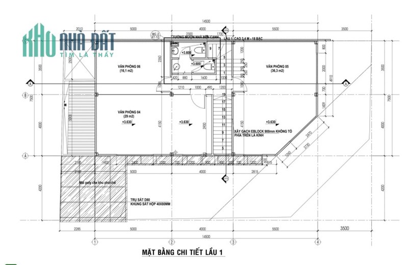 Cho thuê tòa nhà đẹp góc 2MT số 36C An Phú An Khánh, Quận 2 - 75 triệu dtkv12x20 trệt 2 lầu có sân