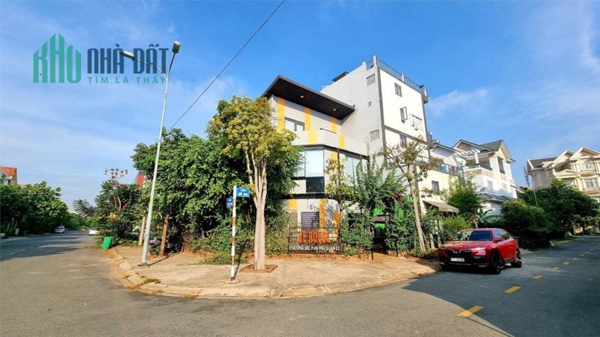 Cho thuê tòa nhà đẹp góc 2MT số 36C An Phú An Khánh, Quận 2 - 75 triệu dtkv12x20 trệt 2 lầu có sân