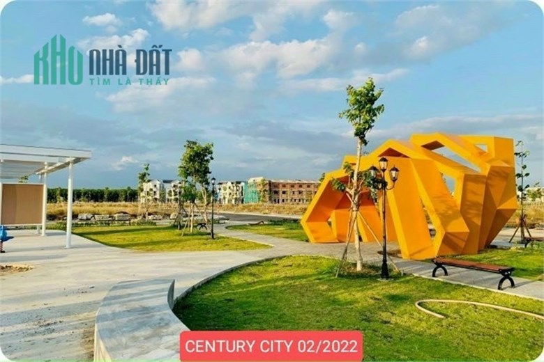 Đất nền Century Ciity sân bay Long Thành chỉ 1ty5 1 nền 100m2, hạ tầng hoàn thiện sổ riêng từng nền