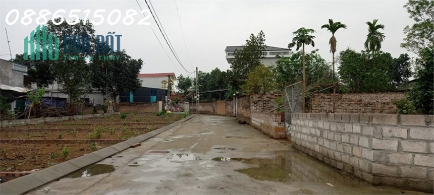 Lô Góc 81m2, full đất ở, Cánh Chủ,  Bình Yên, Thạch Thất Hà Nội.