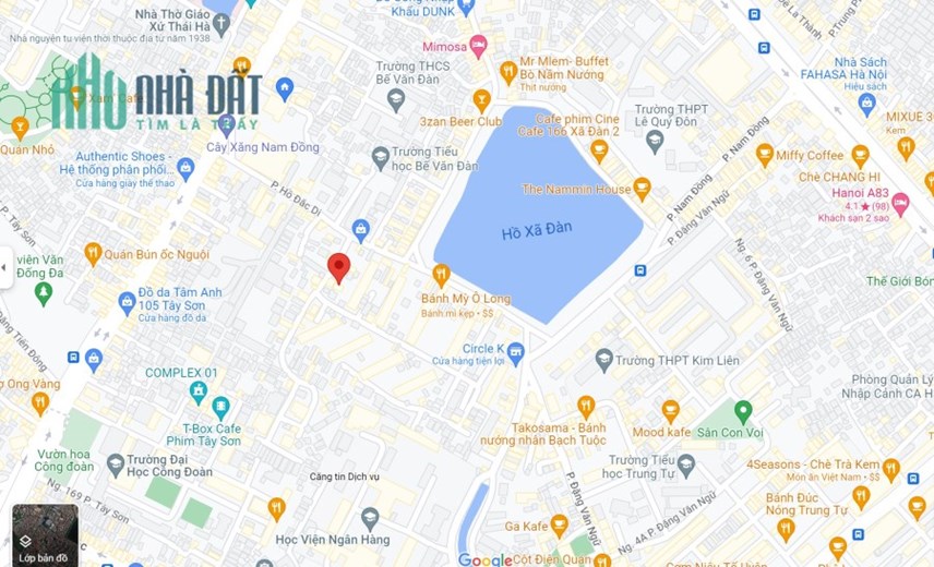 Cho thuê cửa hàng kinh doanh trong chợ Nam Đồng ngõ 119 Hồ Đắc Di