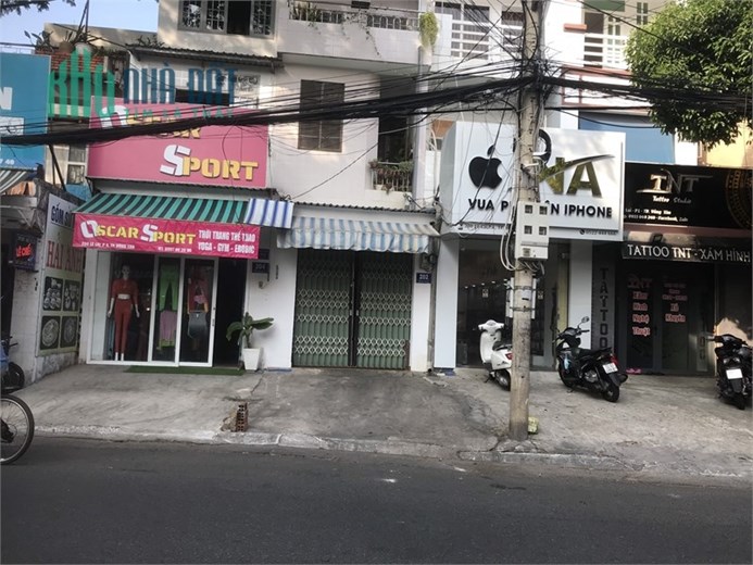 Cho thuê mặt bằng 1 trệt 2 lầu đường lê lai, tpvt kinh doanh tự do