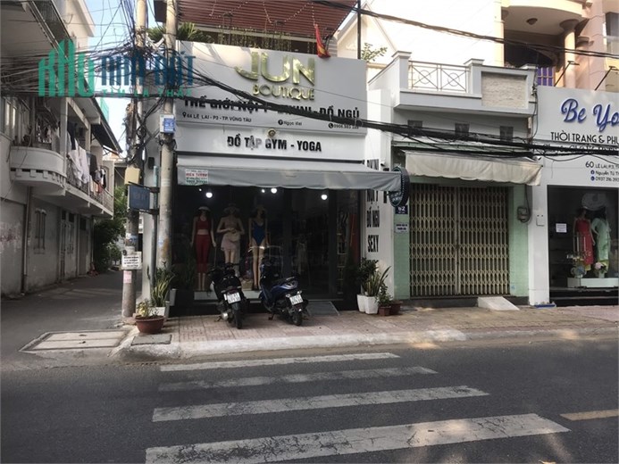 Cho thuê mặt bằng 1 trệt 1 lầu đường Lê lai, TP.VT vị trí đông đúc