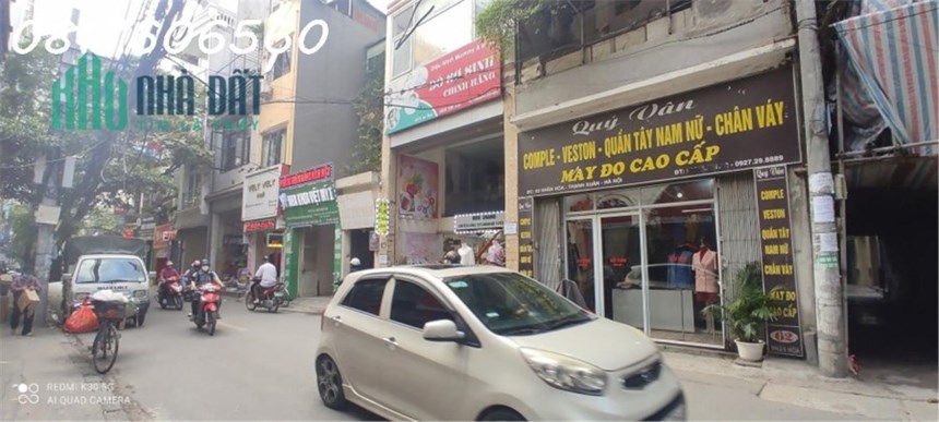 BÁN NHÀ MẶT PHỐ QUAN NHÂN NHÂN CHÍNH 80  MẶT TIỀN 6M Ô TÔ KINH DOANH SẦM UẤT 13.5 TỶ