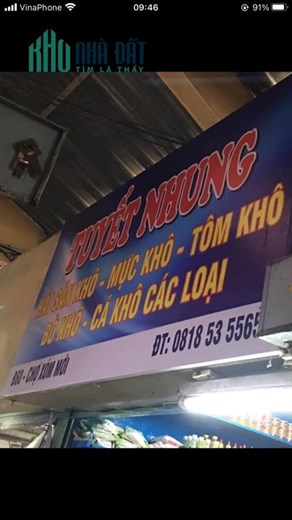 SANG NHƯỢNG SẠP BÁN HẢI SẢN  ĐỊA CHỈ CHỢ XÓM MỚI - NGÔ GIA TỰ - PHƯỚC TIẾN - NHA TRANG - KHÁNH HOÀ