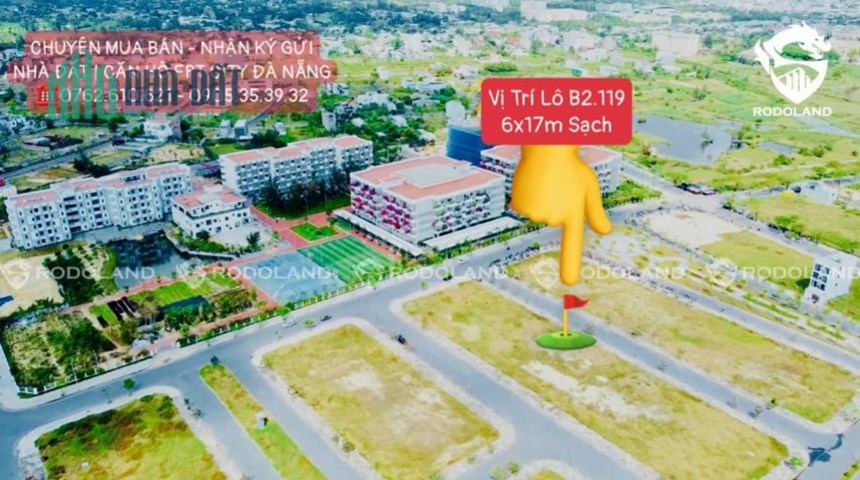 Bán đất FPT 90m2 đẹp giá rẻ nhất thị trường