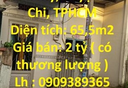 CẦN BÁN NHANH CĂN NHÀ VỊ TRÍ SIÊU ĐẮC ĐỊA tại huyện Củ Chi, TPHCM
