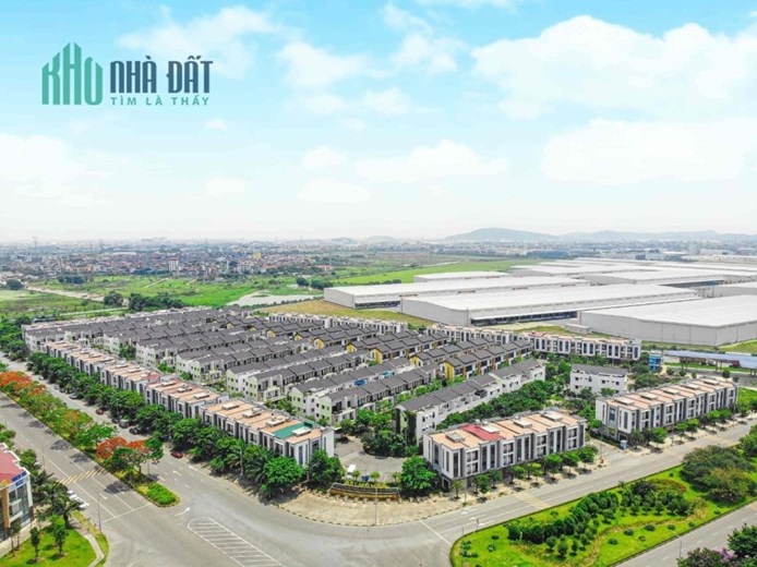 Bán GẤP NHÀ PHỐ 75m2 trong KCN Vsip TP Từ Sơn. Chỉ 3,5x tỷ,