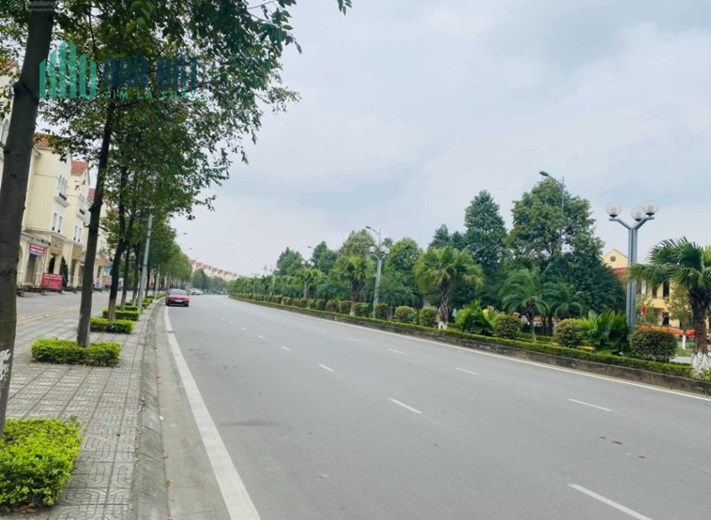 Bán shophouse Nam An Khánh mặt đường đôi 50m hàng xóm Vinhome 199m2 giá 18xxx
