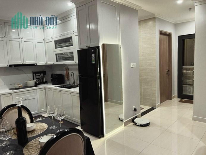 Cho thuê gấp căn hộ 2 ngủ+1 đầy đủ đồ view thoáng mát tại  Vinhomes Ocean park. giá 9tr/tháng