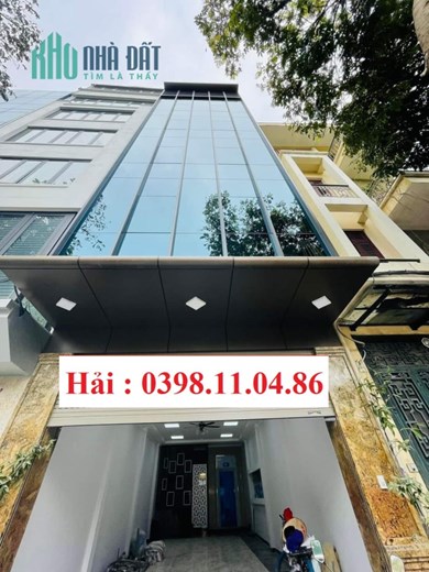 Bán nhà phố Hoàng Cầu, view vườn hoa, kinh doanh đỉnh, 7 tầng thang máy, vỉa hè rộng, 80m2, 30 tỷ.